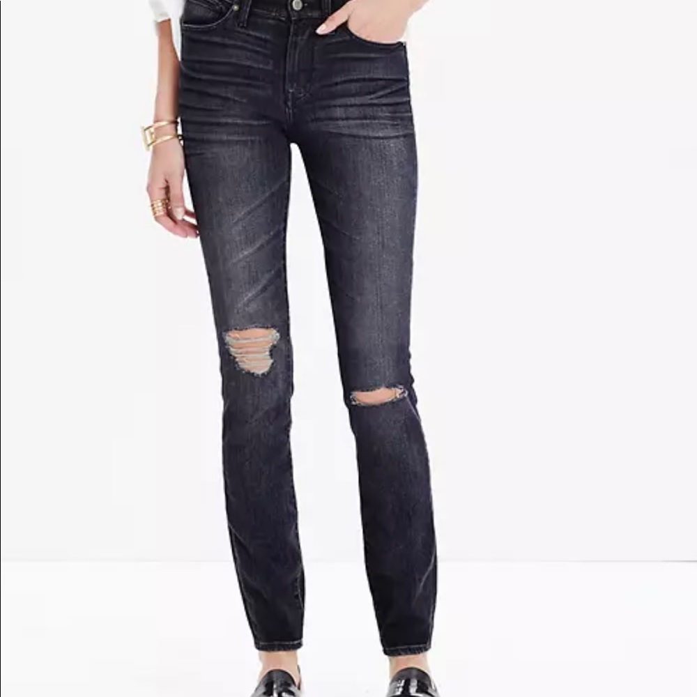 Madewell High Riser Skinny Jeans